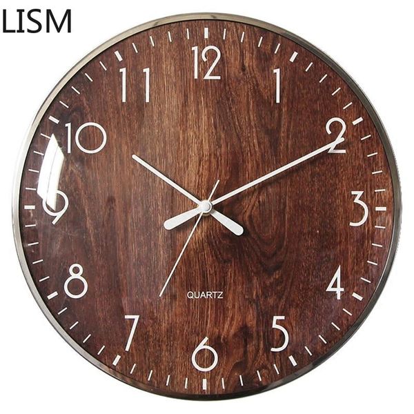 

wall clocks clock silent living room modern design round quartz nordic smart bedroom horloge