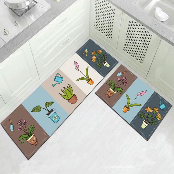 

modern minimalist kitchen carpet floor mats living room bedroom entrance hallway can be customized processing bath