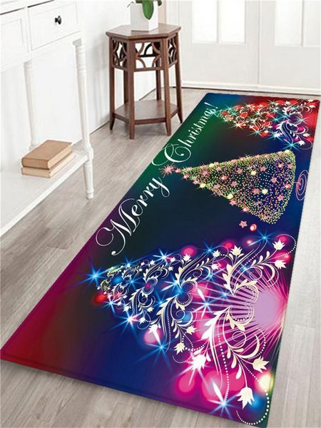 

christmas carpet floor mat anti-slip door kitchen bathroom room decor rug carpets