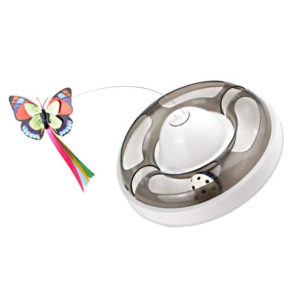 

electric cat stick automatic rotating interactive pet cats toys