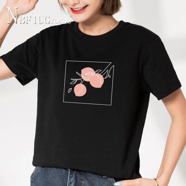 

women's t-shirt women t shirt korean easy to match female short sleeve tee shirts, White