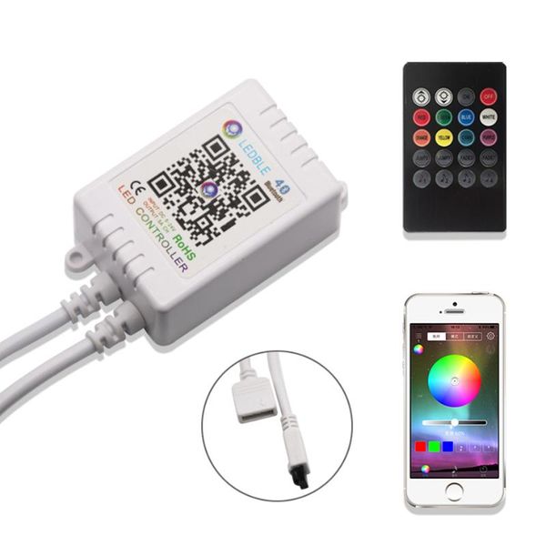 

bluetooth rgb controller for led strip dimmers 12v brightness music led light controller with ir remote control for lamps