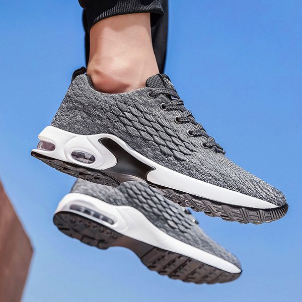 

mens casual shoes breathable non-slip lace-up non-slip youth trend shoes mesh sports casual shoes chaussure homme zapatos hombre