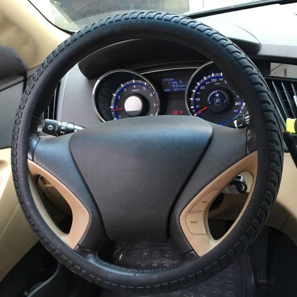 

steering wheel covers car silicone case cover shell skidproof accessories four seasons universal for 14"-16"