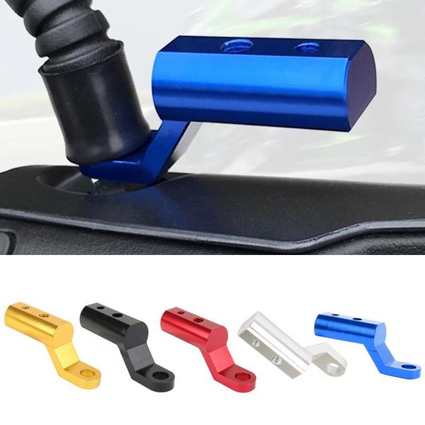 

motorcycle mirrors accessories rearview mirror mount extender bracket holder clamp adapter bar phone stand levers expansion rack