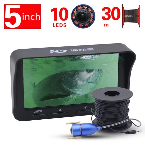 

underwater fishing camera 5-inch screen hd fish detector for ice/sea finder