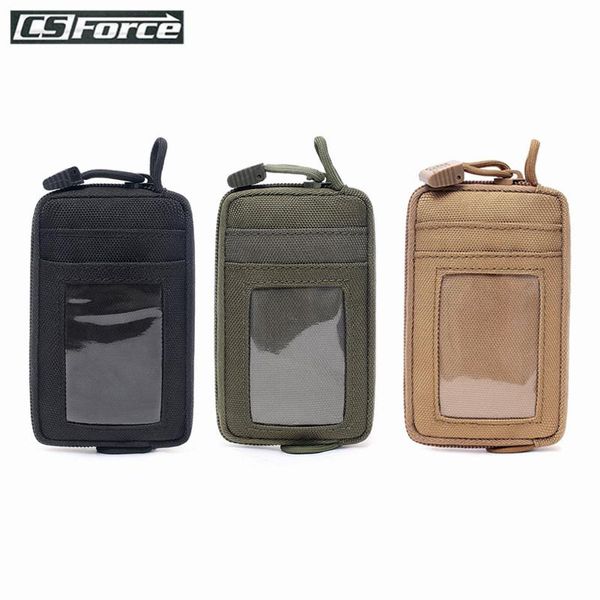 

stuff sacks tactical card package wallet money key waist bag nylon with carabiner camping hiking hunting outdoor waterproof belt pouch