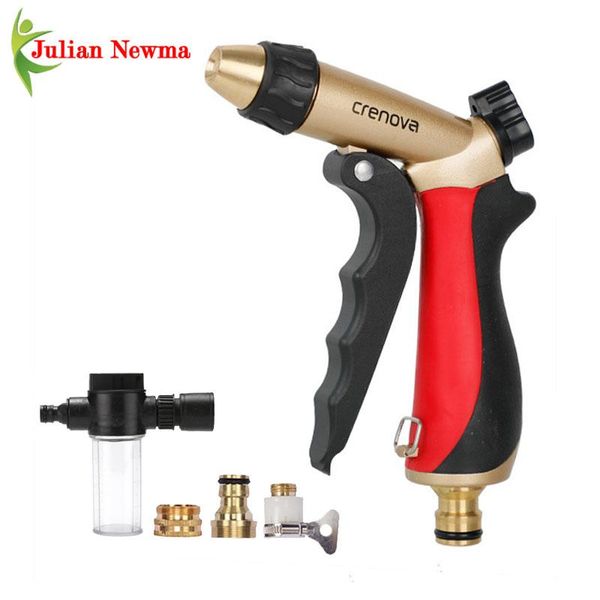 

watering equipments dropshiping garden hose nozzles spray gun hidrolavadora foam pot high-pressure jet nozzle car washer sprinkler home clea