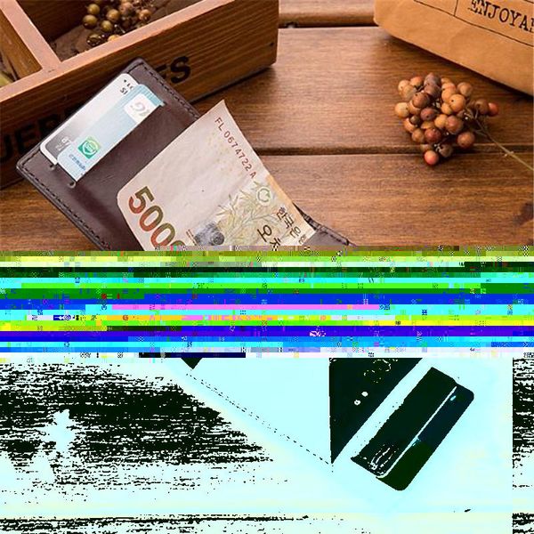 

minimalist men short wallet bag leather portfolio wallet purse male slim billetera portemonnee small money clip, Red;black