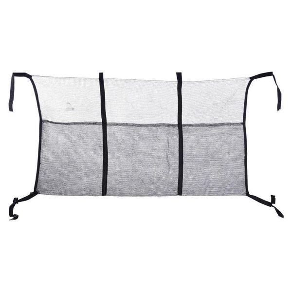 

accessories trampoline storage mesh bag with 4 straps toys shoes organizer toy net swimming pool atv