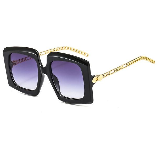 

sunglasses 2021 classic square women glasses fashion travel eyewear lady personality shades uv400 oculos feminino, White;black