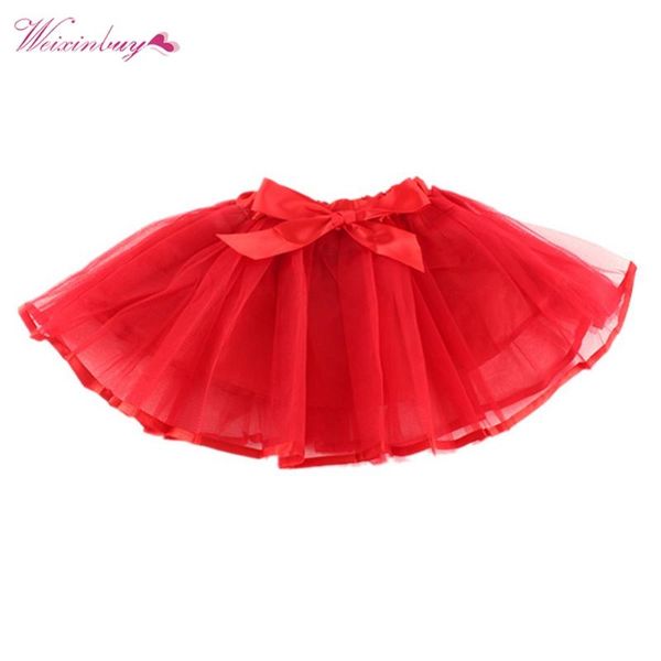 

skirts fluffy chiffon pettiskirts baby 6colors tutu girls princess dance party tulle skirt