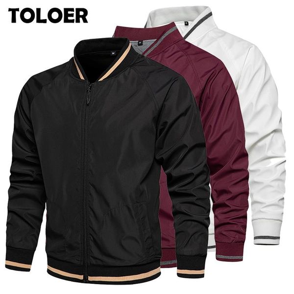 

men's jackets autumn bomber casual male outwear windbreaker stand collar jacket mens winter pilot baseball slim coats 5xl, Black;brown