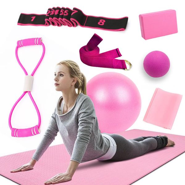 

resistance bands 7 sets fitness equipment pilates balls yoga tension band training gym elastic workout pull up