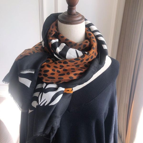 

scarves 2021 europe simple double color wave point westernized fashion long scarf women's silk spring multi-functional shawl, Blue;gray