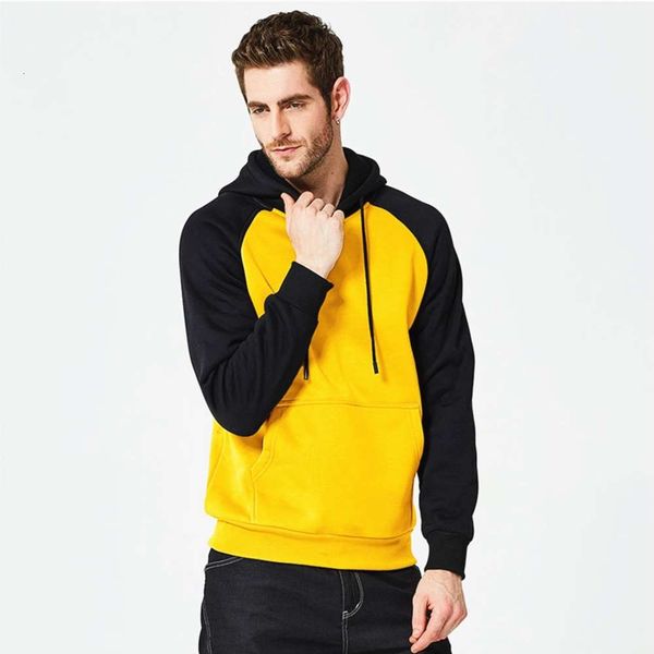 

mr 2021 brand men's sweatshirts men hooded trui color adjustment man hoodie sweatshirt for men's hoody sweater, Black