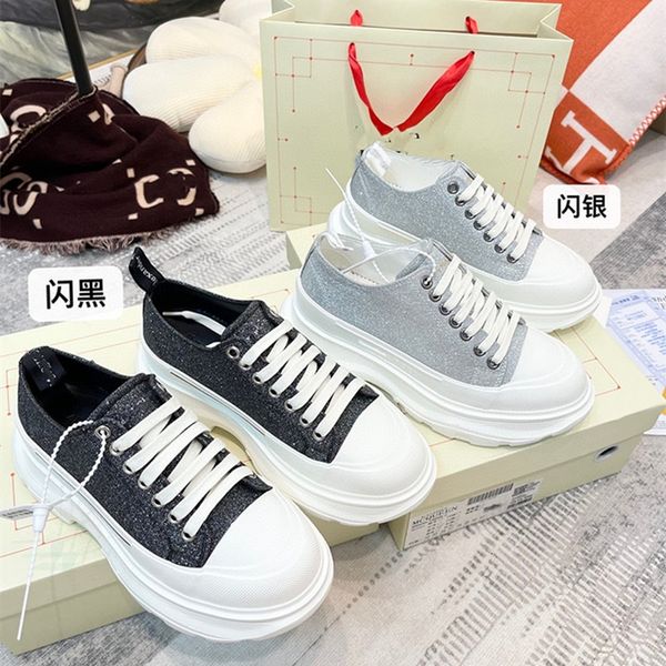 2021 Popolari scarpe casual Canvas scarpe a buon mercato Torta di spugna a buon mercato Piattaforma spessa e scarpe da donna di alta moda