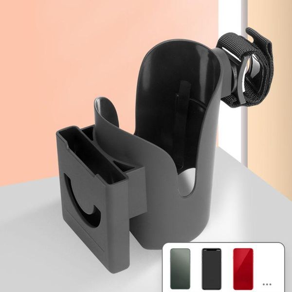 

in 1 stroller cup holder + phone universal rack for buggy j60b parts & accessories