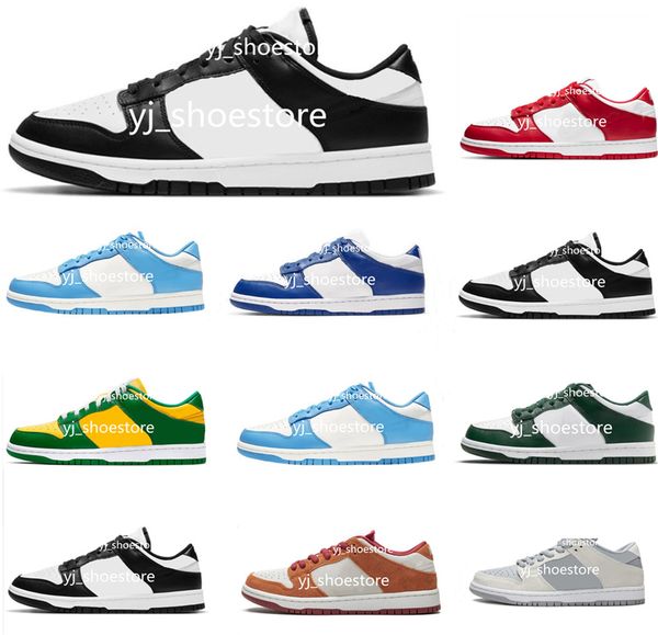 

2021 designer casual shoes white black blue green red men and women leisure running dunking skateboarding outdoor activities