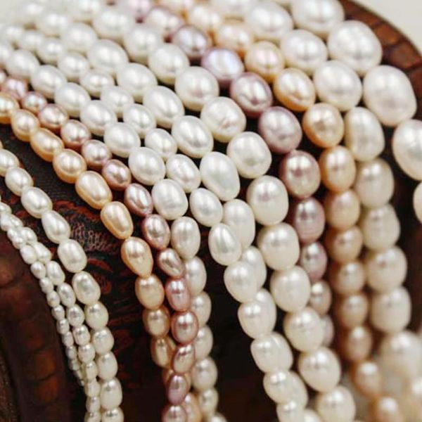 

other natural freshwater pearls exquisite rice-shaped pearl loose beads for jewelry making diy bracelet necklace accessories