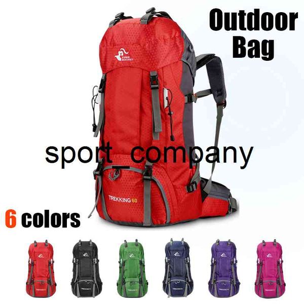 

large capacity waterproof 60l mountaineering bag outdoor sports backpack