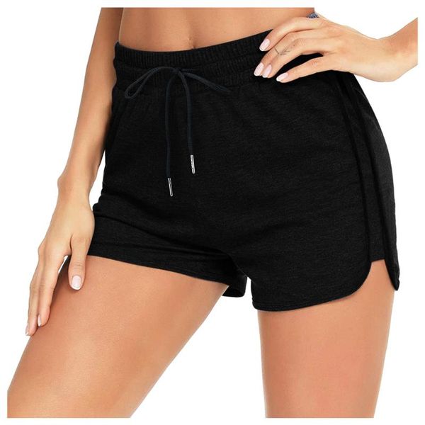 

yoga outfit drawstring shorts women high waist sports fitness gym workout running training bulifting leggings athletic pants