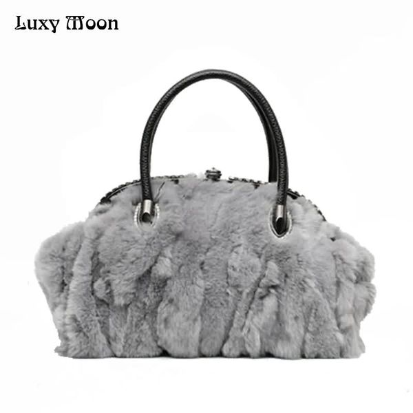 Bolsas Moda Moda Luxy Lua Genuíno Saco de Couro Real Pele Portátil Handle Shell Forma Ombro Bolsós ZD854