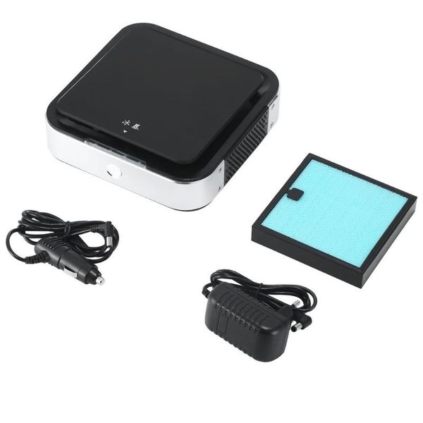 

air purifiers leshp anion purifier electrostatic adsorption dust removal intelligent stepless speed control for car home office