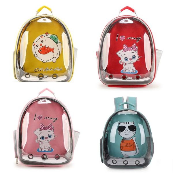 

backpack portable pet carrier space travel dog cat puppy bag outdoor use