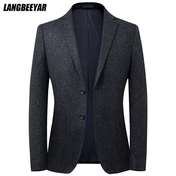 

men's suits & blazers grade designer brand casual fashion smart korean party jacket regular fit blazer for men elegant suit coat clothe, White;black