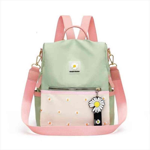

bag women daisy oxford backpack female all match large capacity anti theft lady waterproof nylon shoulder