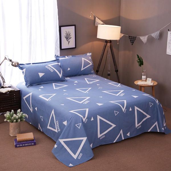 

sheets & sets bed linen bedding sheet floral printing flat for single double children adults bedroom use sheet+2case
