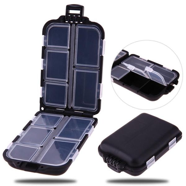 

lattice utility fishing tackle box lures hooks hard pastic tools accessories