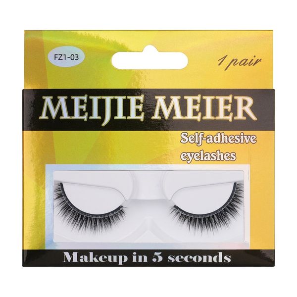 

glue-false eyelashes soft light natural long reusable handmade fake lashes non magnetic & eyeliner lash extensions makeup for eyes 5 models