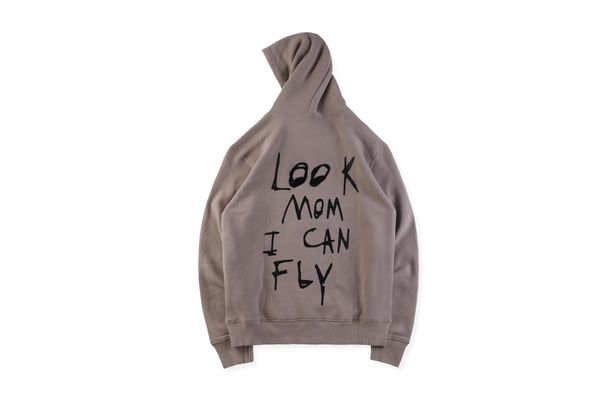 

men's hoodies & sweatshirts men's and women's tide ins super fire world three-dimensional embroidery printing wash water loos, Black