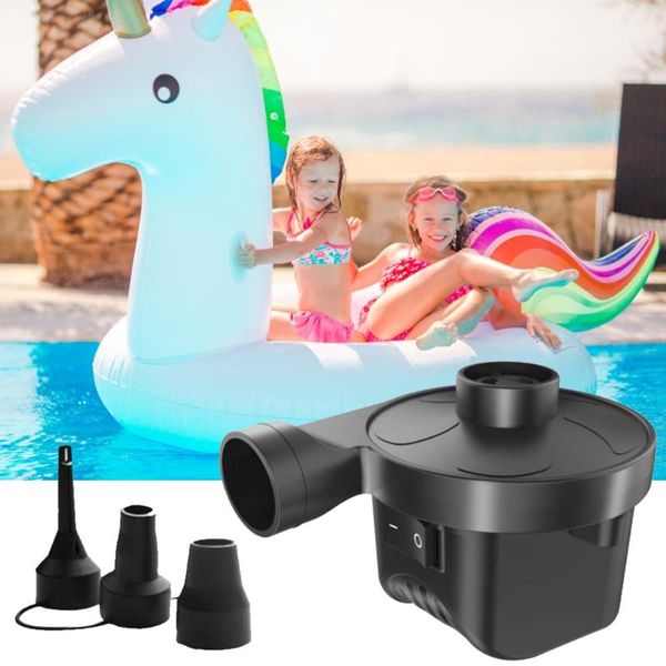 

pool & accessories air pump 2 in 1 dual-use portable electric inflator deflator for inflatable beds swimming pools