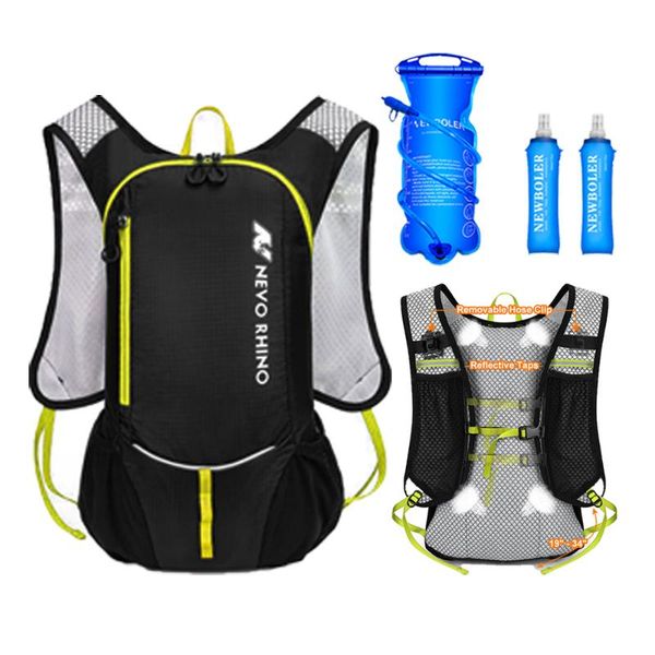 

outdoor bags hydration vest pack 10l running backpack ultralight sports bag for trail racing marathon camping hiking