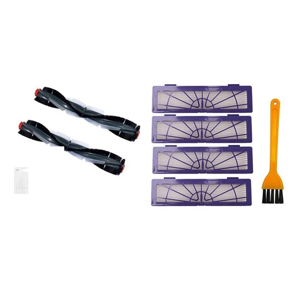 

set vacuum cleaner parts: 1 main brush accessory kit & hepa filters cleaners