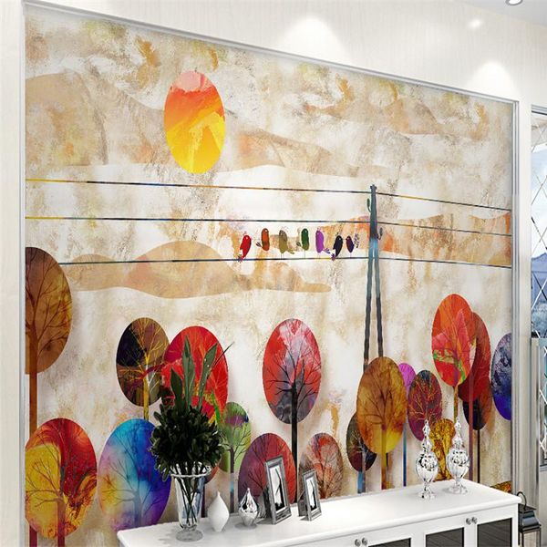 

wallpapers modern marble for living room bedroom walls murals luxury po wall papers home decor hand painting tree