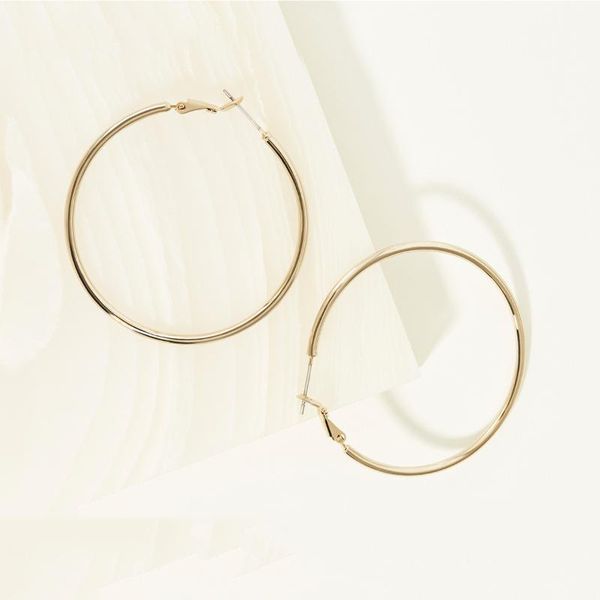 

simple hoop earrings for women pearl pendant loop gothic accessories classic engagement 2021 & huggie, Golden;silver