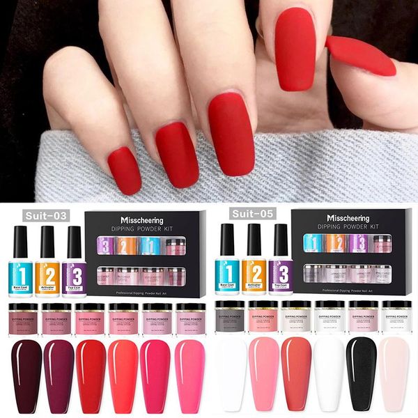 

nail art kits dip powder kit french style dipping with base coat activator manicure set for salon diy at home