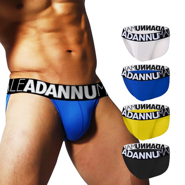 

mens underpants cotton men's briefs soft gay man underwear comfortable slip underpants sissy low waist cuecas, Black;white