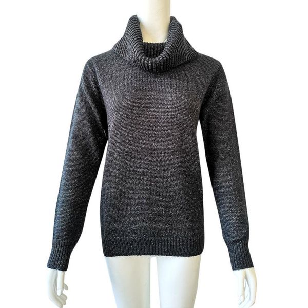 

women's sweaters 2021 autumn winter women knitted pullovers turtleneck long sleeve solid color slim elastic short sweater, White;black