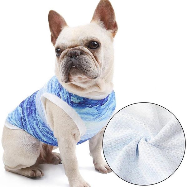 

dog apparel summer clothes pet cooling vest for dogs cat adjustable cooler coat quick release clothing