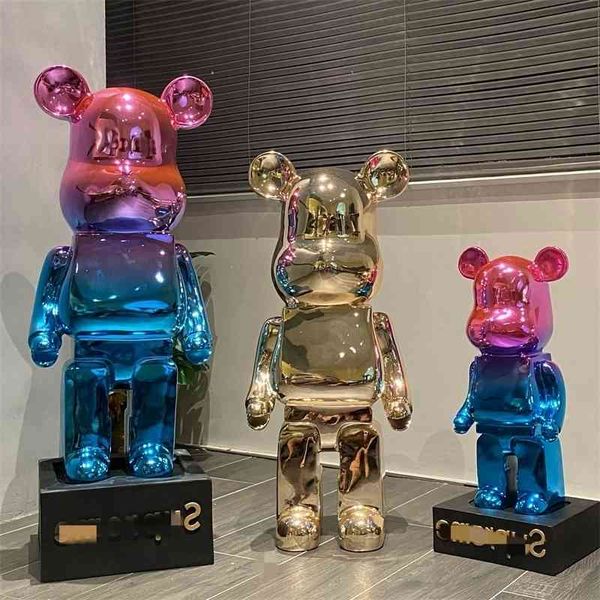 

33net red cartoon violent bear piggy bank modern simple creative home living room tv cabinet decoration floor