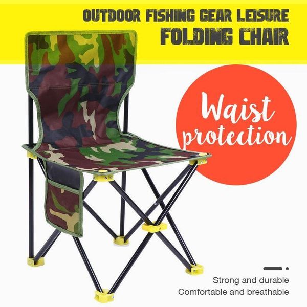 

camp furniture outdoor fishing gear leisure folding chair travel ultralight superhard high load camping