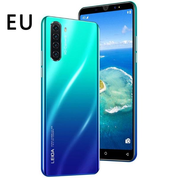 

smart home control p33 phone 5 inch 3g large screen mobile 512mb ram high capacity real fingerprint face unlock phones