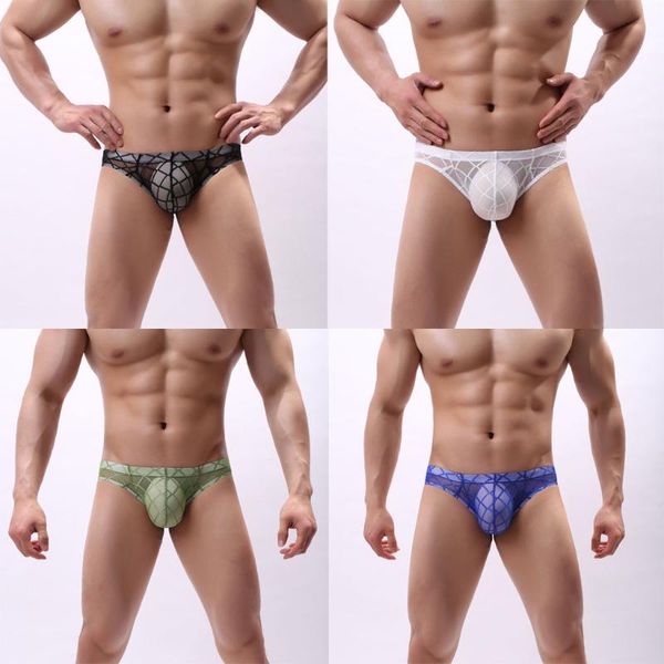 

underpants men bikini briefs underwear male panties mens gay mesh perspective, Black;white