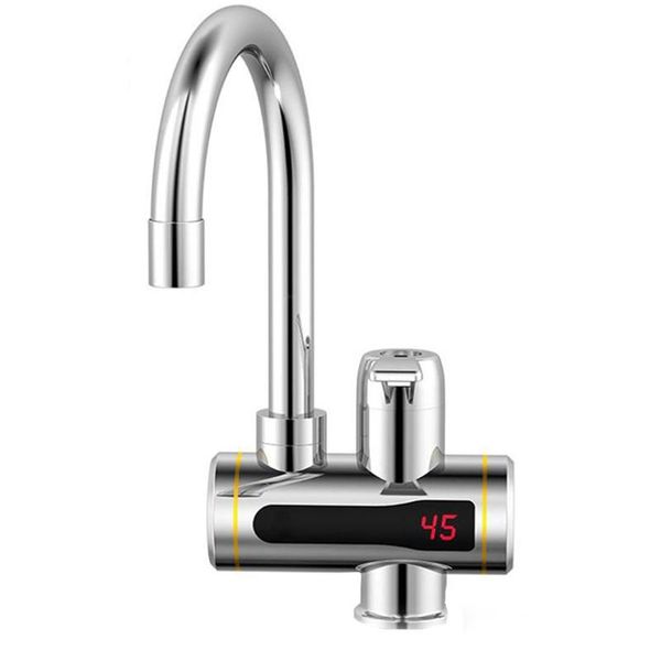 

degree rotation instant electric water heater kitchen bathroom faucet with led temperature display 3000w sink faucets