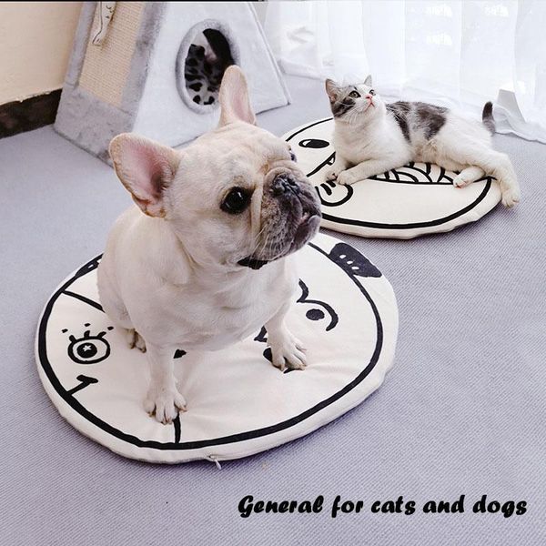 

kennels & pens pet mat, dog seat, summer sleeping thick canvas, cool pad, kennel, teddy cat, removable and washable non-slip mat